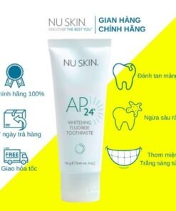 Alternative view of Kem đánh răng trắng sáng AP24 Nuskin Whiteing Flouride Toothpaste 110g trắng sáng, hết hôi miệng, ngừa sâu răng