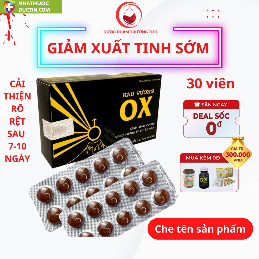 Hàu vương OX ,Tinh chất hàu vương OX Plus tăng cường sinh lý nam giới kéo dài thời gian quan hệ, cải thiện xuất tinh sớm 1 Hàu vương OX ,Tinh chất hàu vương OX Plus tăng cường sinh lý nam giới kéo dài thời gian quan hệ, cải thiện xuất tinh sớm