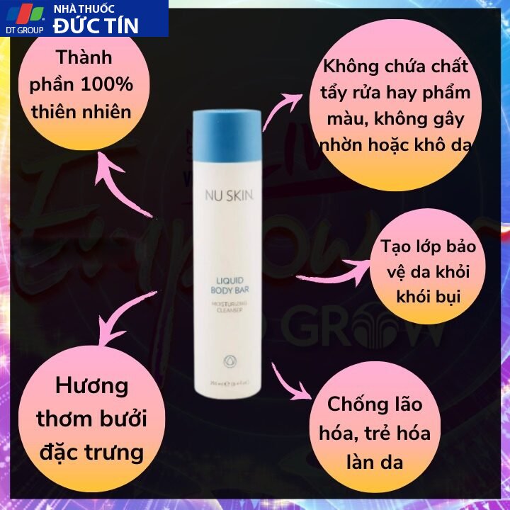 Sữa tắm Nuskin Liquid Body Bar 250ml 10 a2 13