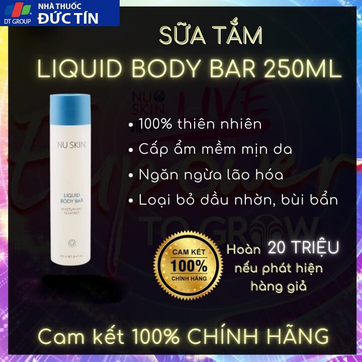 Sữa tắm Nuskin Liquid Body Bar 250ml 9 a3 12
