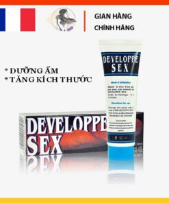 [XUẤT XỨ PHÁP] Gel tăng kích thước dương vật Developpe Sex - Hiệu Quả Nhanh, Tăng Ngay 3-5 Cm Chỉ Sau 1 Liệu Trình CLAUR