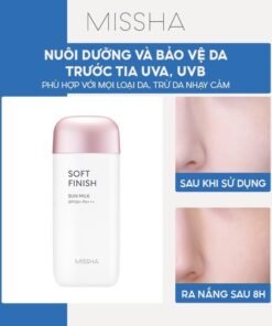 Alternative view of Kem Chống Nắng Missha Soft Finish Sun Milk SPF50 70ML