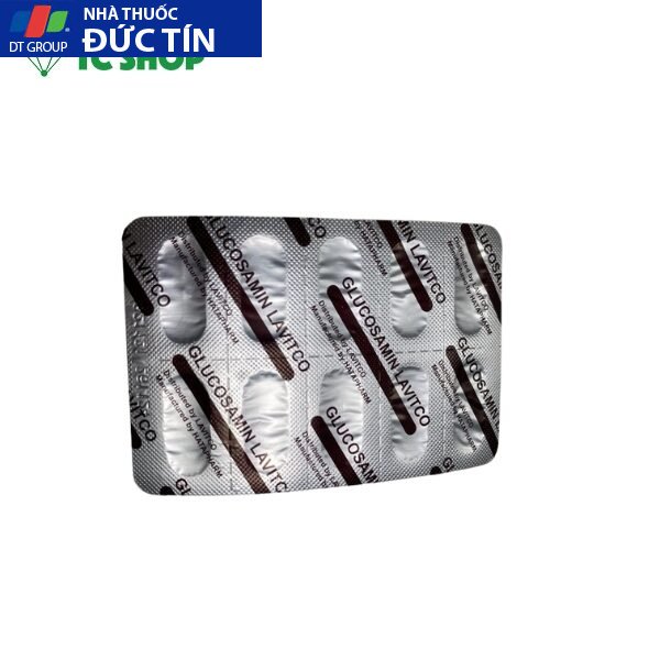 Glucosamin Lavitco, Glucosamin Lavitco hộp 60 viên,Hỗ trợ giảm đau mỏi do khớp bị thoái hóa 16 vi glucosamine lavitco 1