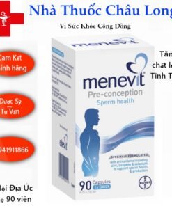 Alternative view of MENEVIT- Viamin cho nam giới 30/90 viên của Úc, tăng chất lượng, số lượng tinh trùng