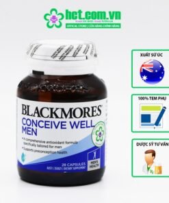Viên Uống Hỗ Trợ Sinh Sản Nam Giới Blackmores Conceive Well Men Lọ 28 Viên