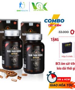 Alternative view of Tăng Cường Sinh Lý Nam Giới NAM THẬN VƯƠNG POWER VAK Giảm Xuất Tinh Sớm Bổ Thận Tráng Dương - Combo 2 hộp