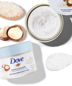 Tẩy da chết DOVE bản ĐỨC Body Creme Dusch Peeling 225ml MACCA - LỰU 9 dove4