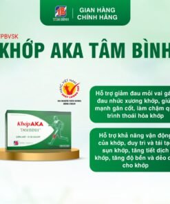 Alternative view of Viên khớp AKA Tâm Bình - Hỗ trợ dưỡng khớp, tái tạo sụn khớp hộp 5 vỉ x 12