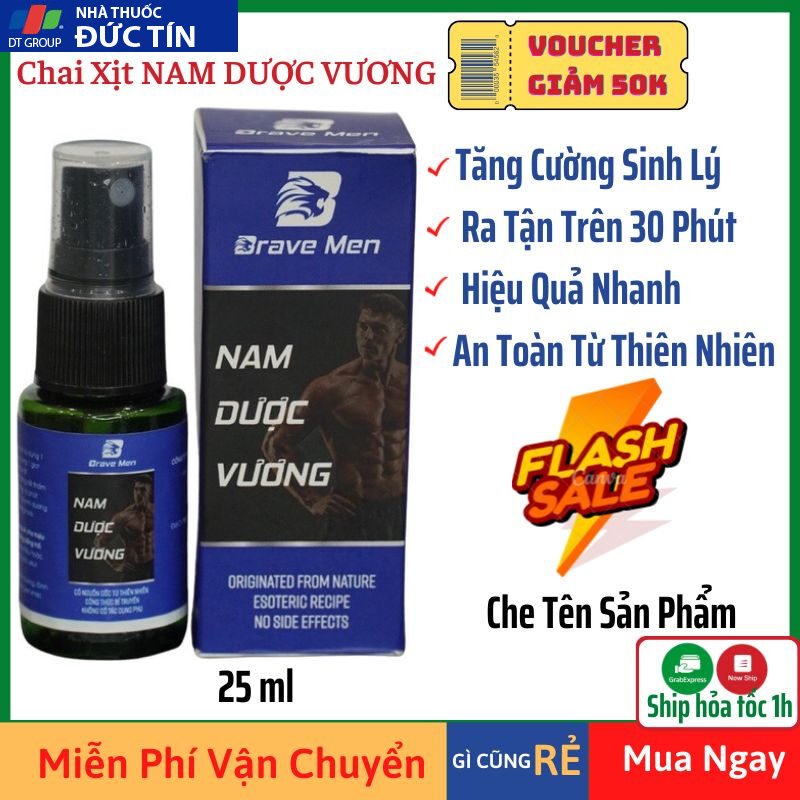 Tăng Cường Sinh Lý Nam Dược Vương Dạng Xịt Dung Tích 25ml, Hiệu Quả Sau 15 Phút An Toàn Từ Thiên Nhiên 1 Tăng Cường Sinh Lý Nam Dược Vương Dạng Xịt Dung Tích 25ml, Hiệu Quả Sau 15 Phút An Toàn Từ Thiên Nhiên