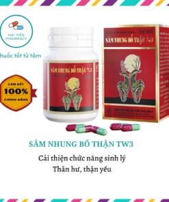 Alternative view of Sâm nhung bổ thận TW3 bổ thận tráng dương hộp 30 viên