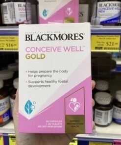Alternative view of Viên uống tăng khả năng thụ thai Blackmores Conceive Well Gold 56v Úc