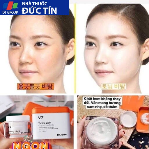 Kem dưỡng trắng tái tạo da V7 Toning Light Dr.Jart+ 50 ml 5 v72