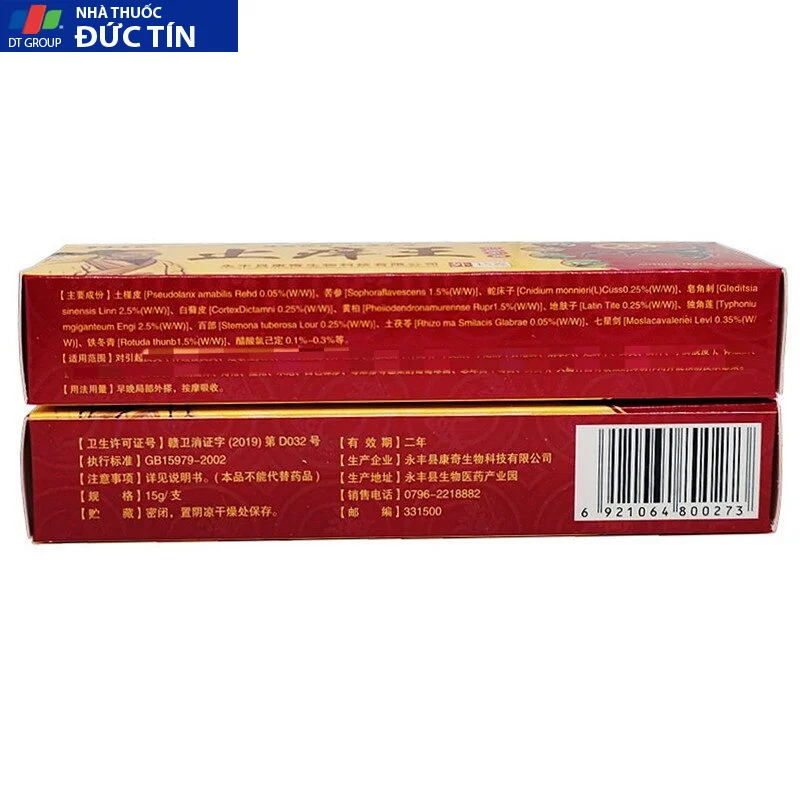 Kem bôi bọ cạp vàng vua các loại nấm ngứa hắc lào NTDT 14 nam4