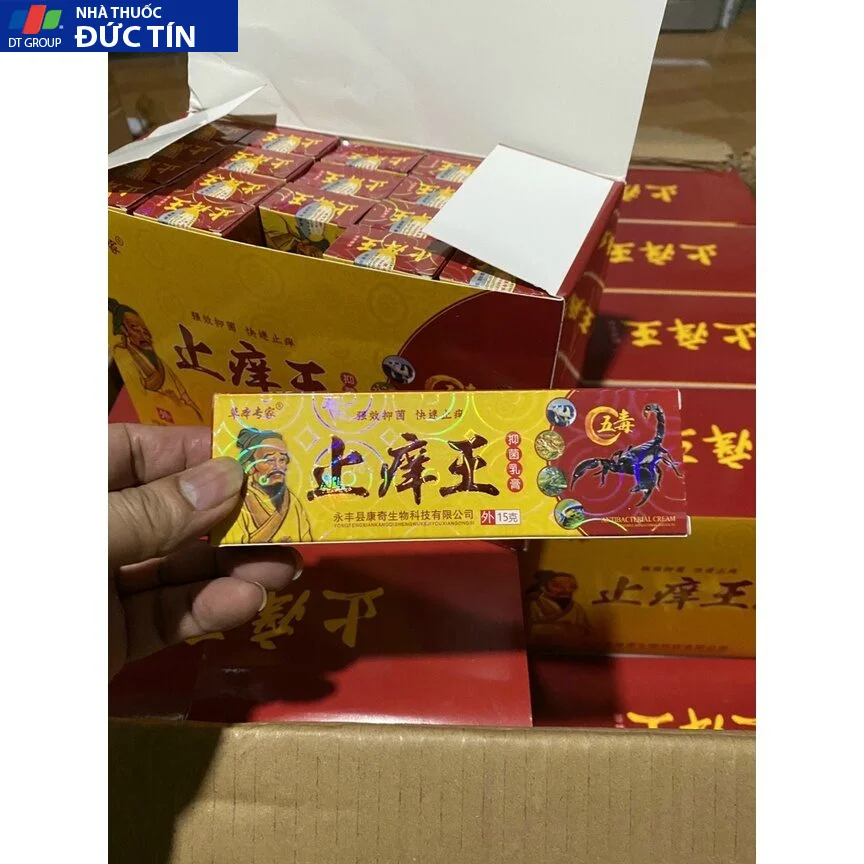 Kem bôi bọ cạp vàng vua các loại nấm ngứa hắc lào NTDT 12 namvang3