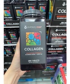 [Hàng Mỹ Bao Check] collagen men,colagen men 390 viên-collagen youtheory men type 1 2 3 [Sẵn]