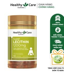Alternative view of Mầm đậu nành điều hòa nội tiết Healthy Care Super Lecithin 100 viên
