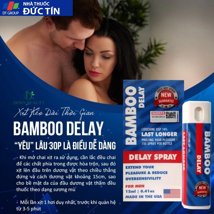 Chai Xịt Chống Xuất Tinh Sớm Kéo Dài Cuộc Yêu BamBoo Delay Spray Chai 12ml 5 Chai Xịt Chống Xuất Tinh Sớm Kéo Dài Cuộc Yêu BamBoo Delay Spray Chai 12ml - Ảnh 5