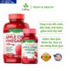 Viên Uống Giấm Táo Hữu Cơ Hỗ Trợ Giảm Cân Nature’s Truth Apple Cider Vinegar 1,200mg (180 Viên/Lọ)
