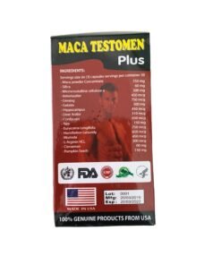 Alternative view of Maca Testomen Plus - Giúp bồi bổ nguyên khí, bổ thận tráng dương, tăng cường sinh lực - Hộp 30 viên