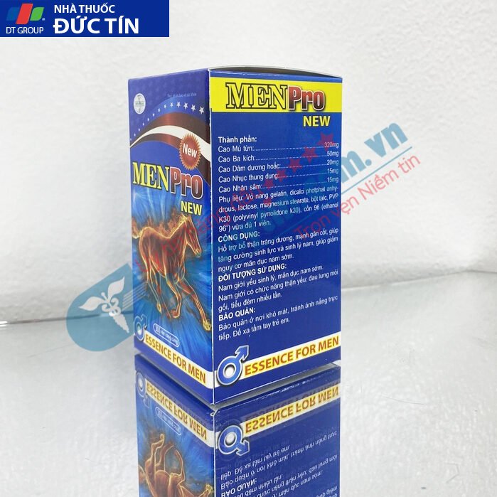 Viên Uống Tăng Cường Si.nh Lý, cải thiện sức khoẻ nam giới Menpro New 9 men2