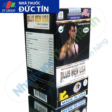 Plus Men USA tăng cường sinh lý nam bổ thận tráng dương 5 plus men usa