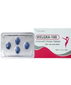 Thuốc cường dương Welgra-100 Sildenafil, Hộp 4 viên