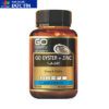 Tinh Chất Hàu Go Healthy Go Oyster Plus Zinc Của Úc, Chai 60 Viên