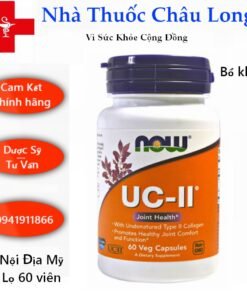Alternative view of Now UC-II Joint Health 60v , Collagen type 2 , Viên uống bổ khớp