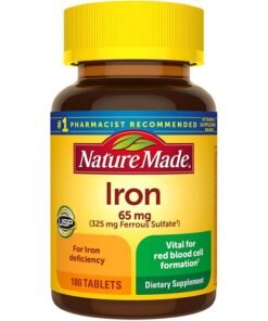Viên uống Bổ Máu Iron 65mg Nature Made 180 viên của Mỹ