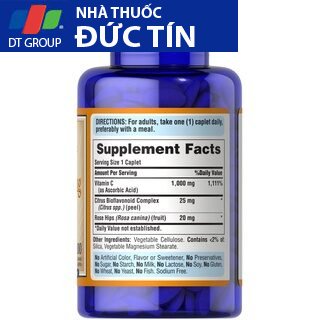 Viên Bổ Sung Vitamin C làm đẹp da 500mg,1000mg Puritan's Pride 100 viên 13 bosungvitamin4