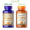 Viên Bổ Sung Vitamin C làm đẹp da 500mg,1000mg Puritan's Pride 100 viên