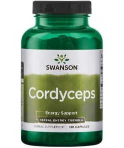 Đông Trùng Hạ Thảo Swanson Cordyceps 600mg 120 viên