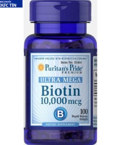 Viên uống mọc tóc, giảm rụng tóc Puritan's Pride Ultra Mega Biotin 10000 mcg 50 viên-100 viên 11 moctoc4