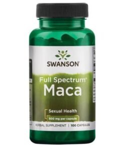 Viên uống tăng cường sinh lý Full Spectrum Maca 500mg 100 viên Swanson của Mỹ
