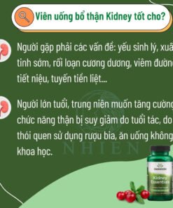 Alternative view of Viên Uống Bổ Thận,đào thải chất cặn bã, làm sạch thận Tiết Niệu Khỏe Mạnh Swanson Kidney Essentials (60 Viên)