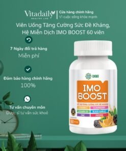 Alternative view of Viên Uống Tăng Cường Sức Đề Kháng, Hệ Miễn Dịch IMO BOOST 60 viên VAA
