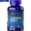 Viên Uống Thải Độc Gan, Tăng Cường Sinh Lý L-Arginine 1000mg Puritan's Pride 100 Viên