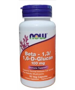 Viên uống tăng cường khả năng miễn dịch, ngăn ngừa ung thư Now Beta -1,3/1,6-D - Glucan 100mg 90 Viên của Mỹ