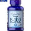 Viên Uống Mega Vitamin B-100 Complex 100 Viên Puritan's Pride