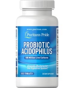 Viên uống men vi sinh lợi khuẩn Puritan's Pride Probiotic Acidophilus 100 viên 9 vitaminloikhuan2 1