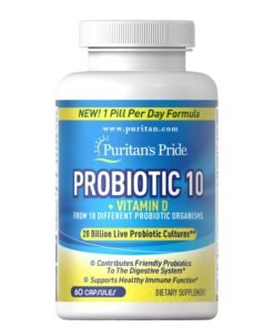 Viên uống men vi sinh lợi khuẩn Puritan's Pride Probiotic Acidophilus 100 viên 11 vitaminloikhuan4