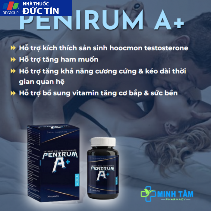 PENIRUM A+ CHÍNH HÃNG - TĂNG CƯỜNG SINH LÝ NAM GIỚI 1 PENIRUM A+ CHÍNH HÃNG - TĂNG CƯỜNG SINH LÝ NAM GIỚI