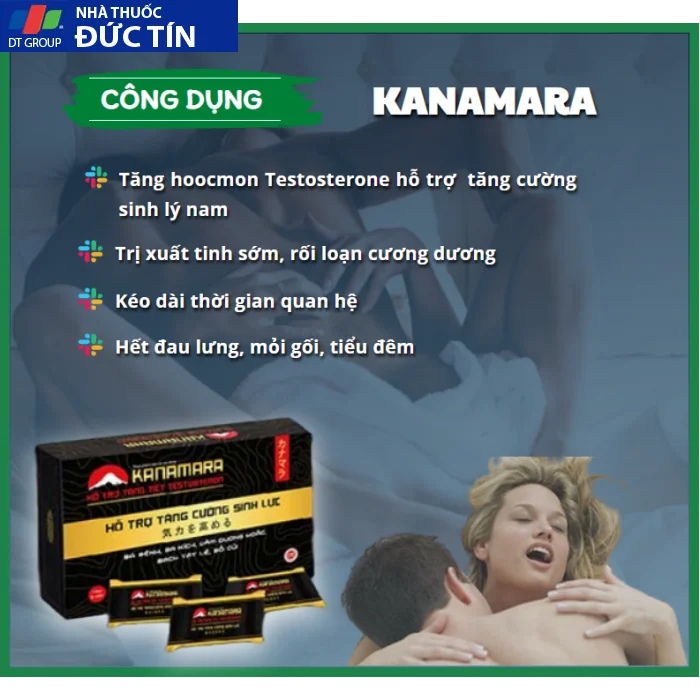Viên Ngậm Kanarama - Tăng Cường Sinh Lý Nam 15 cong dung vien ngam sinh ly kanamara nhat ban 700x700 1