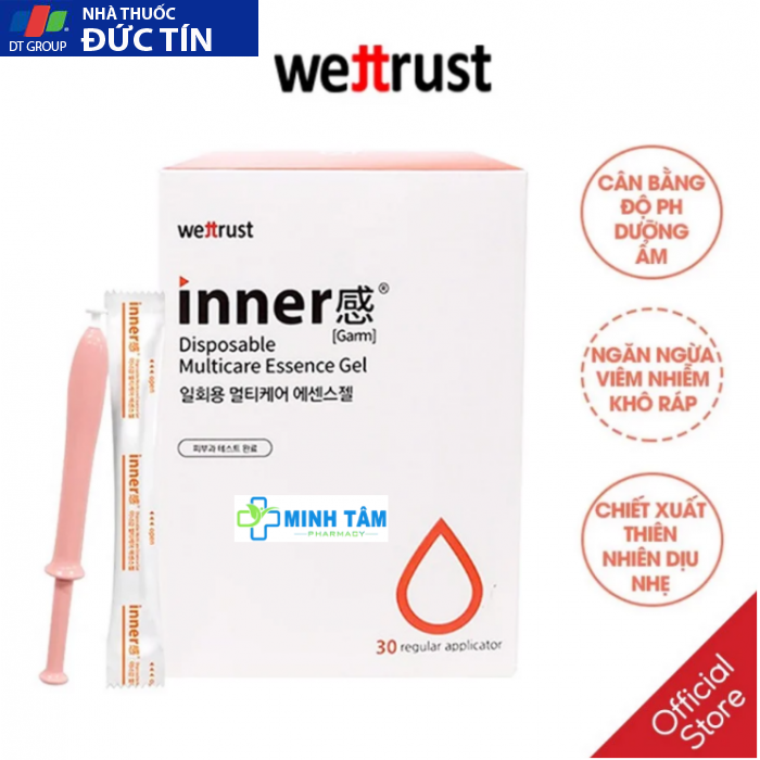 Gel Dưỡng Vùng Kín Inner Gel Hàn Quốc Chính Hãng - Đũa Thần Phụ Khoa 20 dua than inner gel tri benh phu khoa 700x700 1