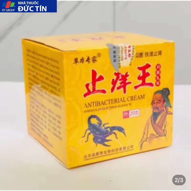 Kem bọ cạp bôi nấm ngứa, tổ đỉa, hắc lào, á sừng, nấm móng tay chân hũ vàng 16 huvang1 1