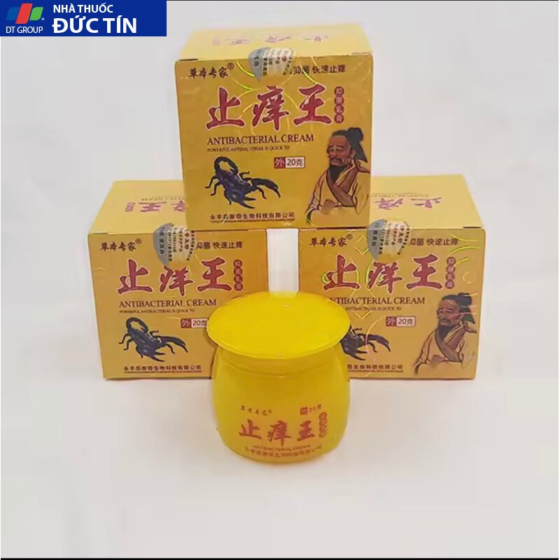 Kem bọ cạp bôi nấm ngứa, tổ đỉa, hắc lào, á sừng, nấm móng tay chân hũ vàng 12 huvang5