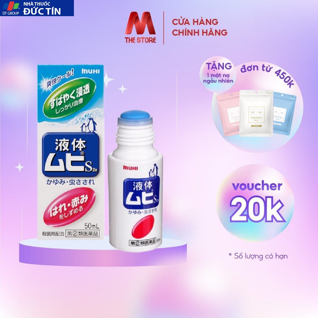 Lăn Bôi Muỗi Đốt Và Côn Trùng Cắn Muhi Nhật Bản 22 lanmuoi7