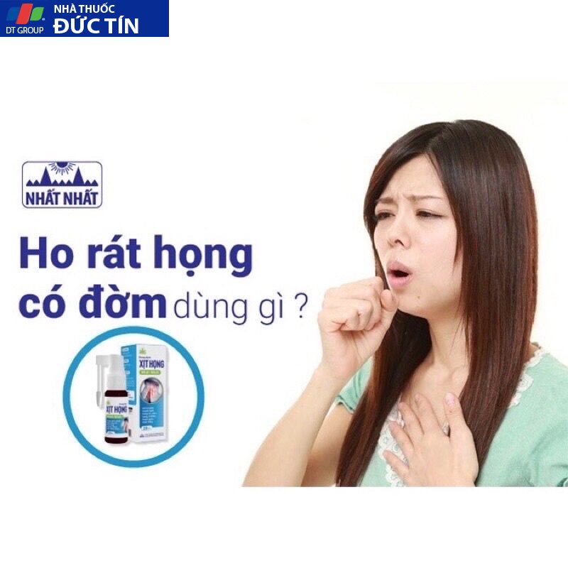 Xịt họng nhất nhất trẻ em và xịt họng nhất nhất người lớn hỗ trợ giảm ho,giảm rát họng 20 nhat6