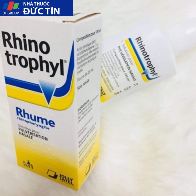 DUNG DỊCH NHỎ MŨI RHINOTROPHYL 100ML, PHÁP (MẪU MỚI) 2 nhomui