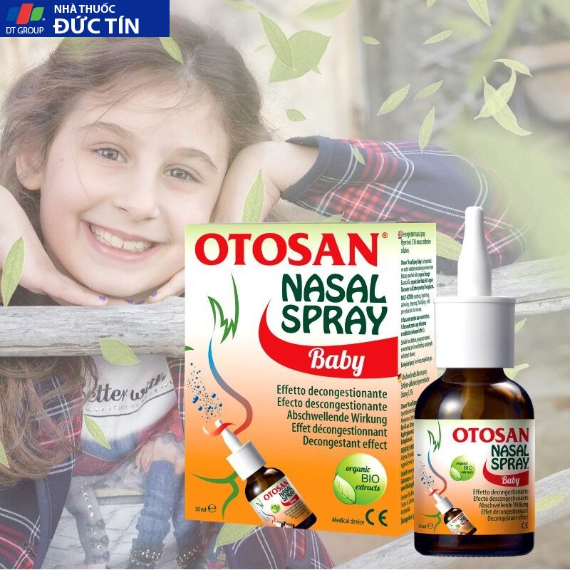 Xịt mũi cho bé Otosan Nasal Spray Baby viêm mũi dị ứng viêm xoang làm sạch khoang mũi thông mũi Lọ 30ml 21 otsan5